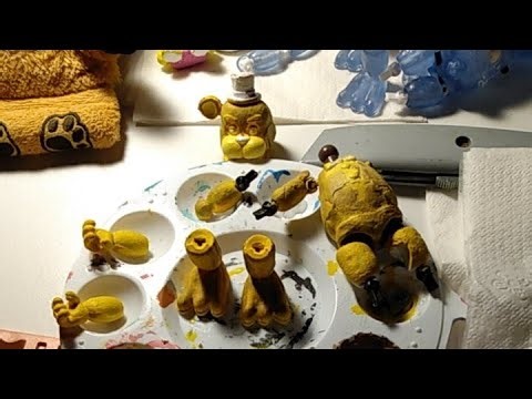 PAINTING Withered Golden FREDDY LIVE!