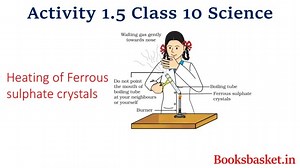 Activity 1.5 Class 10 Science