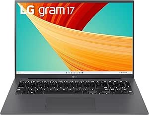 Amazon.com: LG gram 17” Lightweight Laptop, Intel 13th Gen Core i7 Evo Platform, Windows 11 Home, 32GB RAM, 2TB SSD, Gray : Electronics