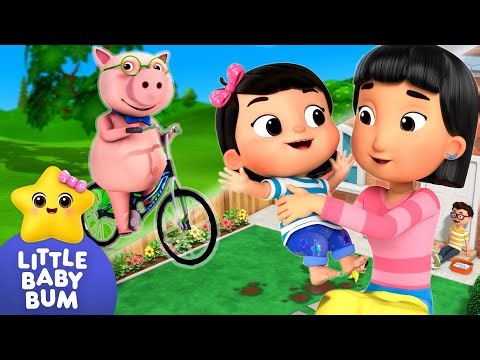 This Little Piggy 🐷 Play Outside! | Little Baby Bum