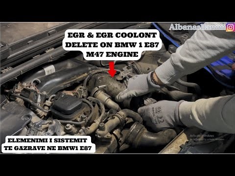 DELETING the EGR on My BMW E87 M47