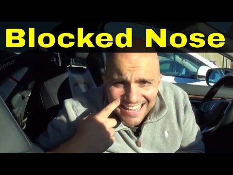 How To Get Rid Of A Blocked Nose-6 Nose Unblocking Methods