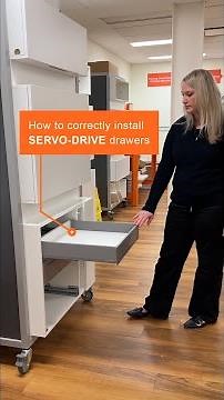 One-touch wonder: Installing SERVO-DRIVE for your pull-outs