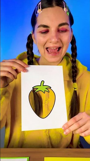 Fruit Color Match! 🍎🎨 Can You Get It Right? #funlearning #kidsfun #shorts