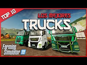 TOP 10 MODS de FARMING SIMULATOR 22 | CAMIONES | Gameplay Español