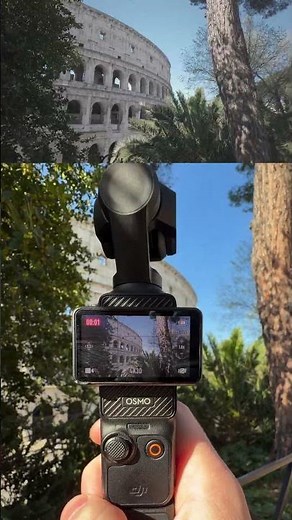 DJI footage looks this good with one click #osmopocket3 #colorgrading