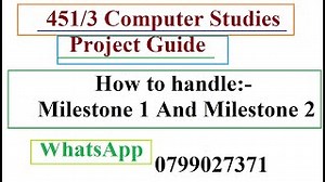 451 3 Kcse Computer Studies Project Guide Milestone 1 And Milestone 2 Step By Step Guide Don Gichai The Computer Guy Mp3 & Mp4 Download - clip.africa.com