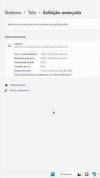 Como alterar a taxa de atualização do Monitor Windows 11