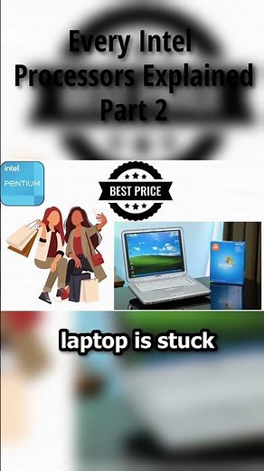 Every Intel Processors Explained As Easily As Possible (Intel Pentium) #tech #intel #pentium