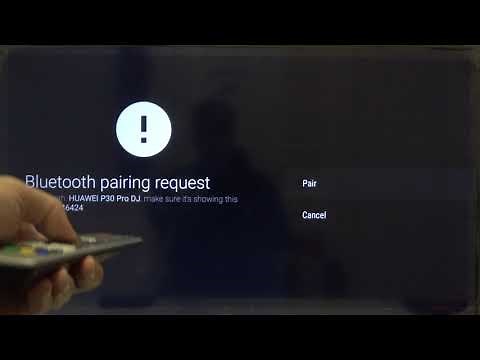 How to Connect Sharp Smart TV with Smartphone or Tablet using Bluetooth