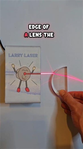 Every Part of a Lens Bends Light Differently! - Laser Demo