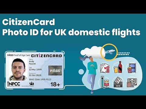 CitizenCard - photo identification for UK domestic flights