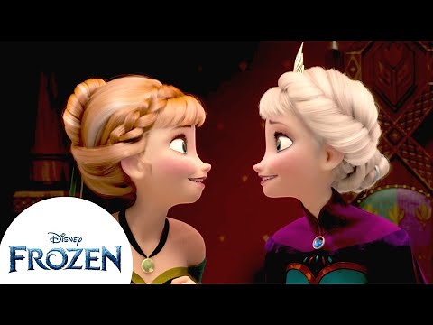Elsa and Anna's First Party! | Frozen