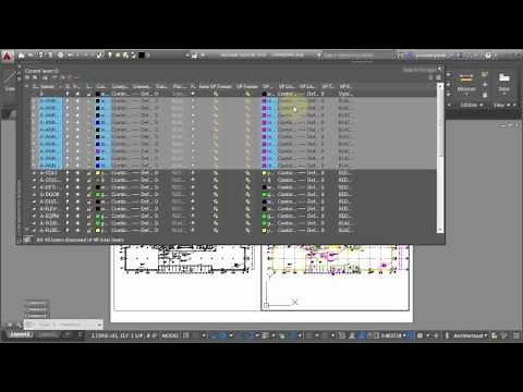 AutoCAD Active Viewport Layer Properties