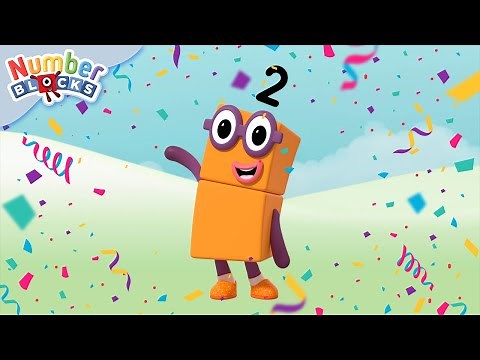 Happy Birthday to you! | Learn to count to Two | @Numberblocks