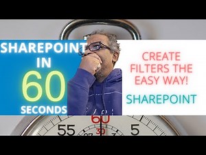 SharePoint: How To Create Filters