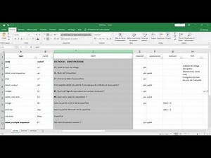 2 7 XLSForm ONA ODK XLSForm Colones