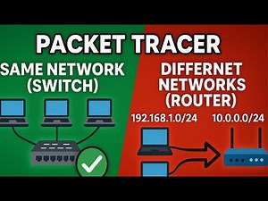 Computer networks lab 1 - Connecting devices together in packet tracer