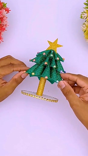 149K views · 586 reactions | Beautiful Christmas Tree Craft Ideas for Home Decorations | Easy DIY Holiday Decor | Creative Art & Craft Ideas | Facebook