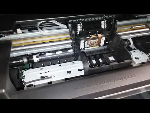 How to replace printhead on HP Officejet 6500 and 6500A Printers