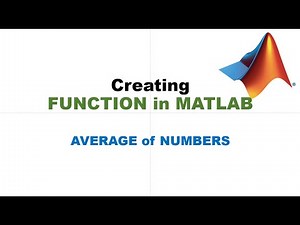 Creating FUNCTION in MATLAB - Average of Numbers