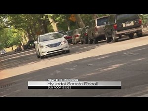 Hyundai Sonata recall