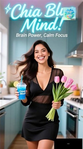 The Secret Drink for Focus Revealed! (Chia Blue Mind+ Brain Power and Focus)