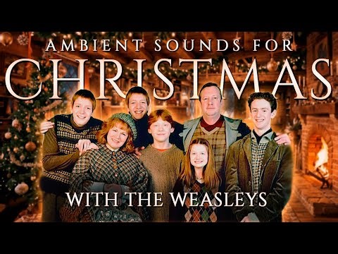 🎄Spending Christmas with the Weasleys | The Burrow | Harry Potter inspired Ambience + Dialogue