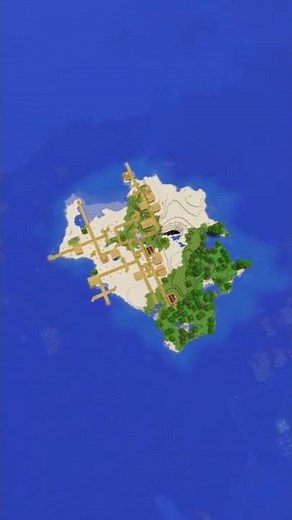 Minecraft Island Village Seed!