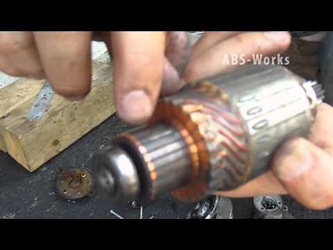 2001 Honda Odyssey Starter test and service Part 1
