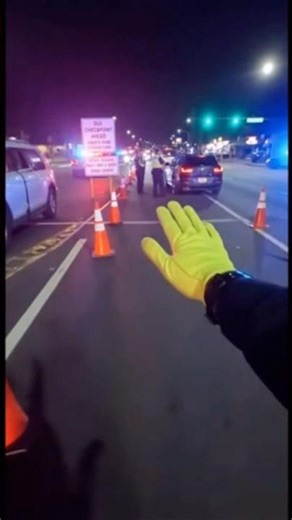 "Just One Beer" - Driver Tested at DUI Checkpoint... Will He Pass? (POV)