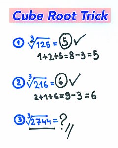 6.8M views · 45K reactions | Simple math tricks for fast calculations! ✨ | Creative Bee | Facebook