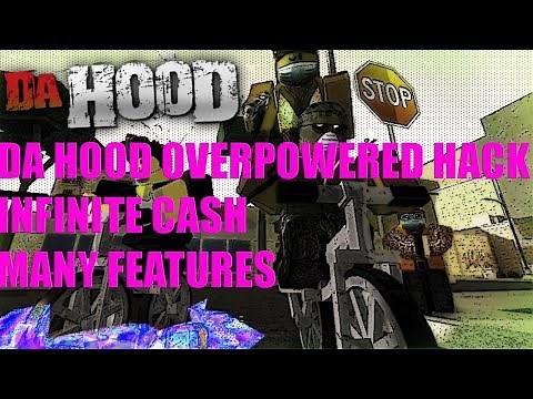 DA HOOD OVERPOWERED HACK ! ROBLOX GUI SCRIPT EXPLOIT ! INFINITE MONEY ! HOW TO HACK DA HOOD