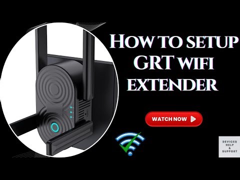 GRT WiFi Extender Setup Using WPS Push Button | Step-by-Step Easy Connection Guide