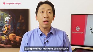 10K views · 445 reactions | My new course, Generative AI for Everyone, is now available! Learn how Generative AI works, how to use it in professional or personal settings, and how it will affect jobs, businesses and society. This course is accessible to everyone, and assumes no prior coding or AI experience. Please access it here: https://www.deeplearning.ai/courses/generative-ai-for-everyone/ | Andrew Ng | Facebook