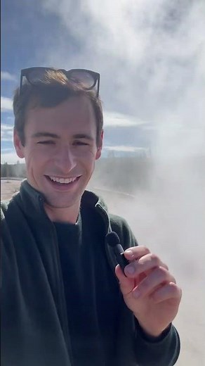 Let’s Take a Closer Look at A Geyser in Yellowstone National Park