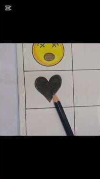 ​🖤 Emoji Drawing Challenge: Learn to Draw 4 Different Emojis! #art #drawing #love #draw #heartemoji