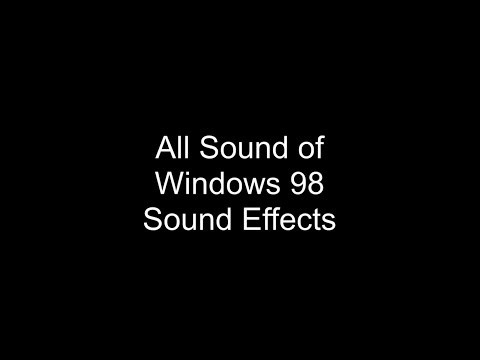 All Sounds of Windows 98 Sound Effects