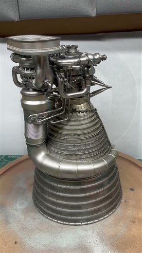 Saturn V 3D print of main engine
