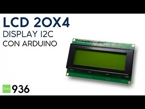 How to use a 20x4 i2c lcd display with Arduino