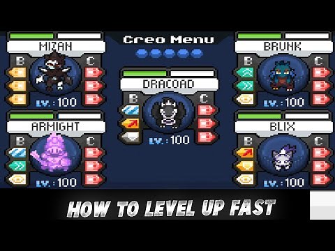 EvoCreo how To Level Up Fast