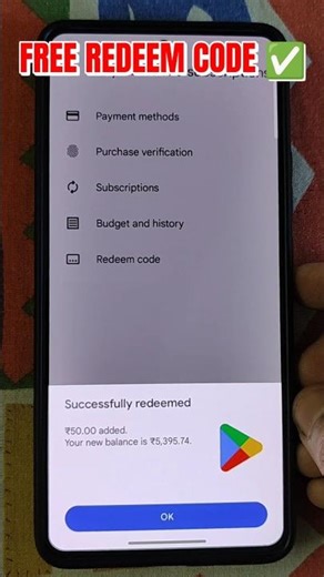 Free Redeem Code 50 | Google Play Store Redeem Code | How to Get Free Redeem Codes 2026 #redeemcode