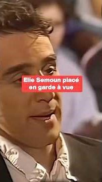 Elie Semoun placé en garde à vue. Voici ce que l’on sait