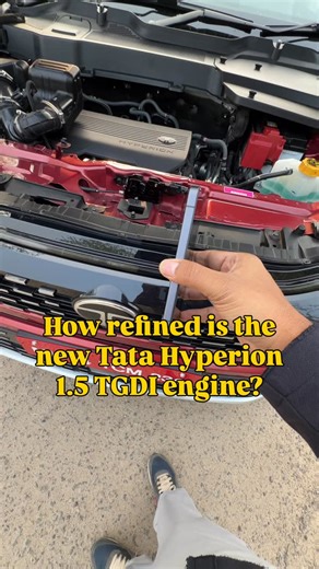 Bhuvan Chowdhary on Instagram: "I trusted it with my phone without a case 😅 The new 1.5 Litre turbo petrol Hyperion engine found in the Tata Sierra and soon in the Harrier and Safari has to be their most refined petrol engine developed by the company date! Have you guys got a chance to drive this one?"