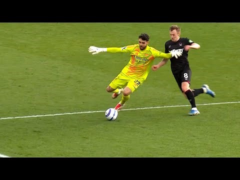 David Raya Craziest Moments & Saves 🧤