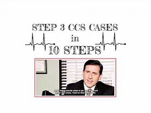 USMLE Step 3 CCS Strategy