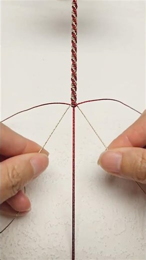 Easy Knot | Easy Macrame & Bracelet Tutorial #shortstutorial #diy #macrame #knotting