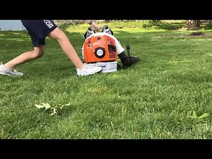 Starting a Stihl BR600