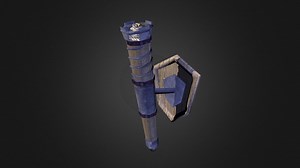 Torch - 3D model by DraYberg