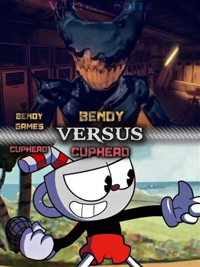 Bendy Vs Cuphead